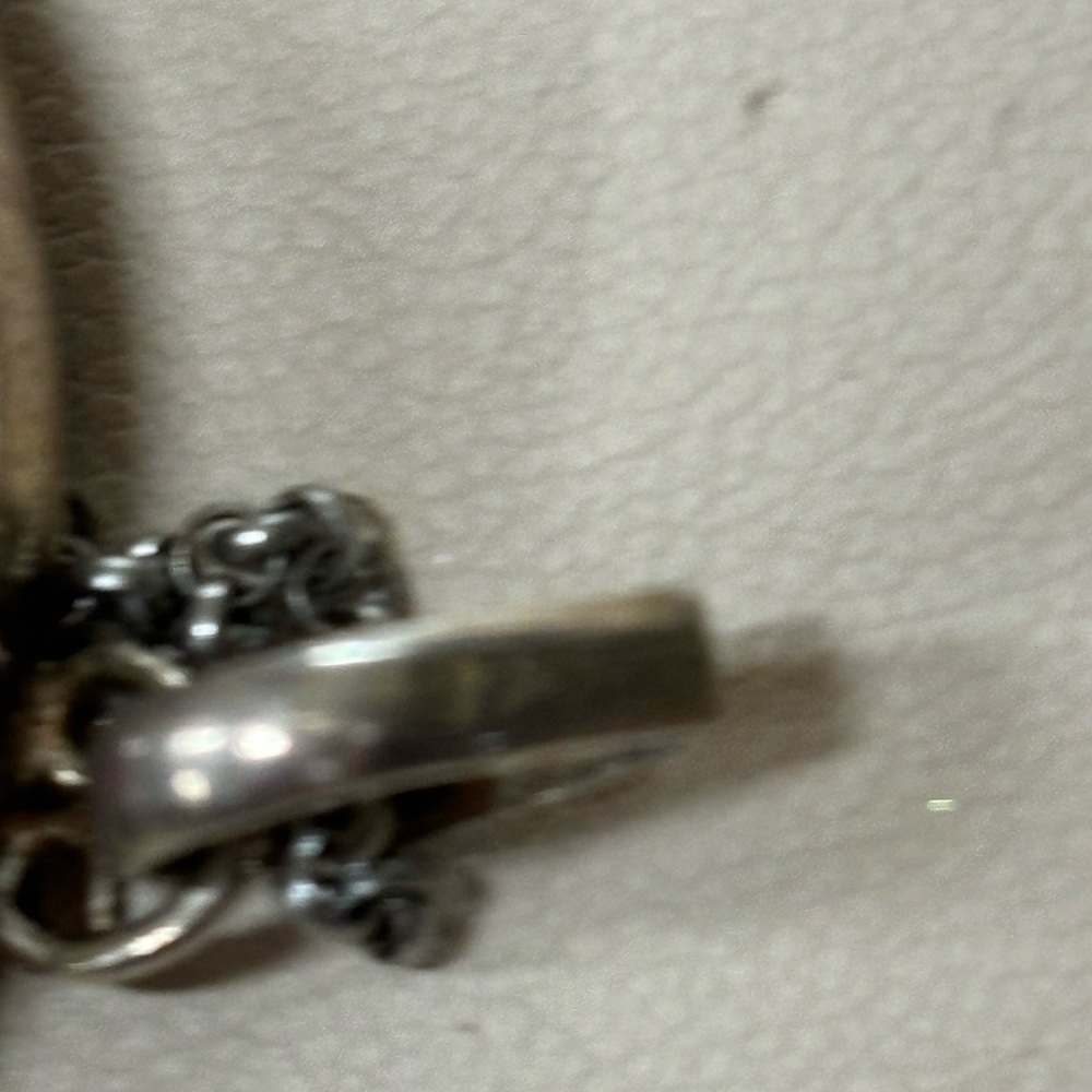 925 Rhodonite necklace - Picture 3 of 5